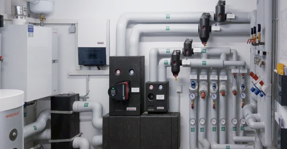 Neue Heizungsanlage im Gemeindezentrum Leegebruch